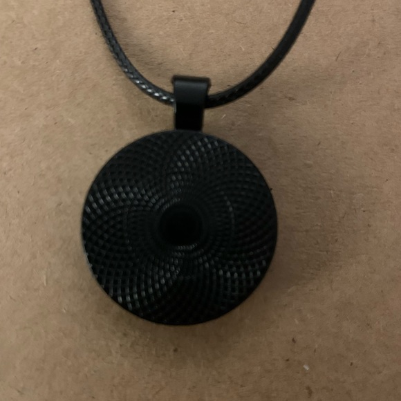 Handmade Mandala Cabochon Pendant Necklace - Picture 6 of 7